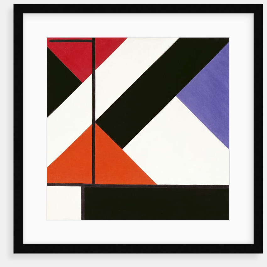 Simultaneous Counter-Composition, 1929-30 by Theo van Doesburg