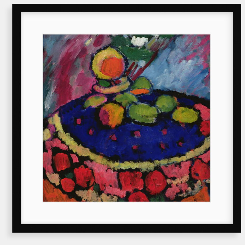Mit Rundem Tisch, 1910 by Alexej von Jawlensky
