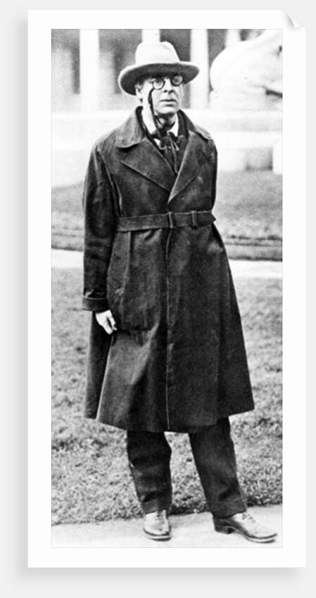 W.B. Yeats, 1923 by English Photographer