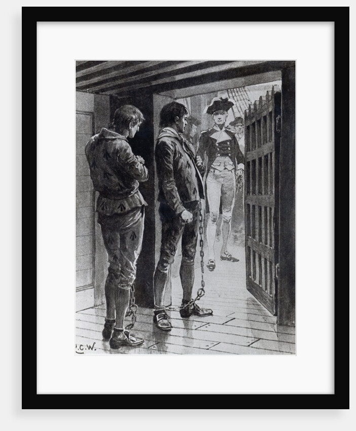 Convicts on their way to Botany Bay by Richard Caton Woodville