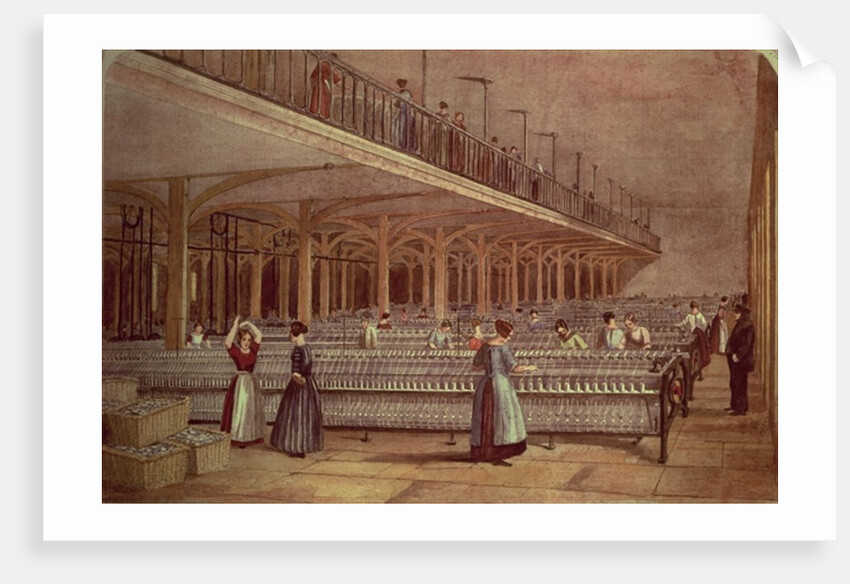 The Doubling Room, Dean Mills, 1851 by English School