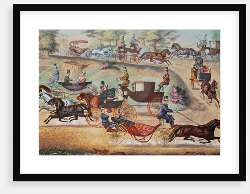 Turn-outs in Central Park by Thomas North