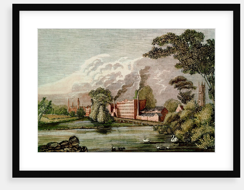 Sir Thomas Lombe's Silk Mill, Derby, 18th century by Anonymous Anonymous