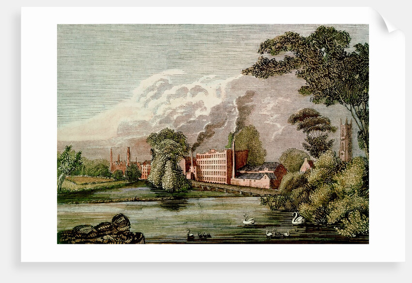 Sir Thomas Lombe's Silk Mill, Derby, 18th century by Anonymous Anonymous