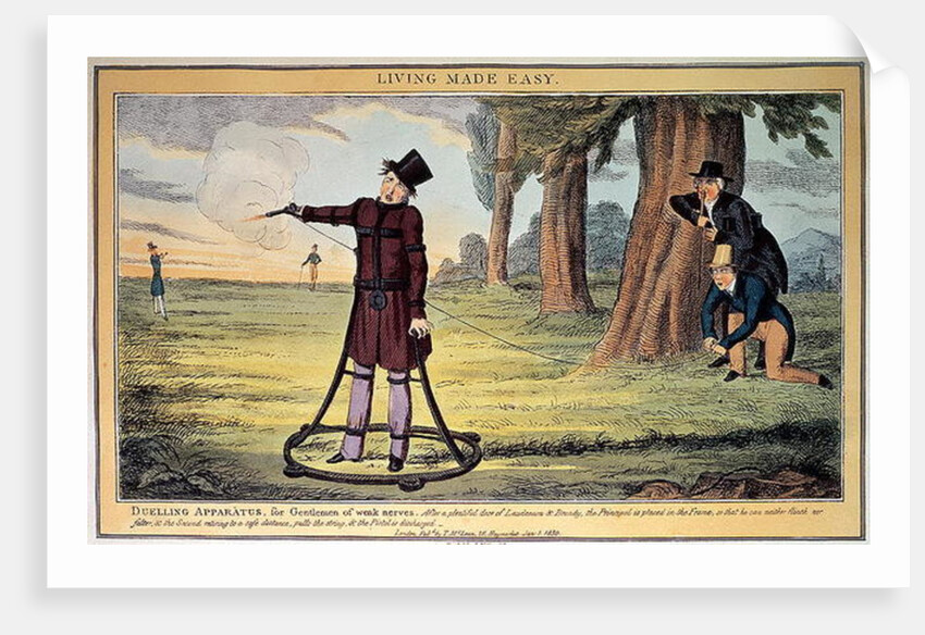 Living Made Easy; duelling apparatus for gentlemen of weak nerves by Anonymous