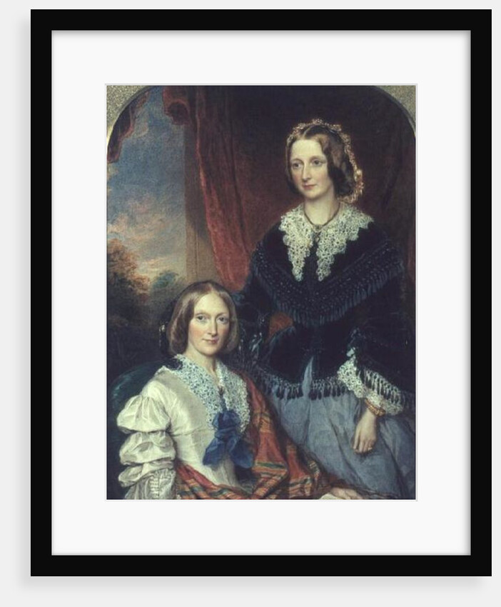 L to R Helen Shelley and Margaret Shelley by William Charles Ross