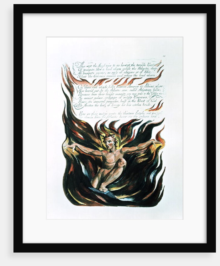 America a Prophecy by William Blake