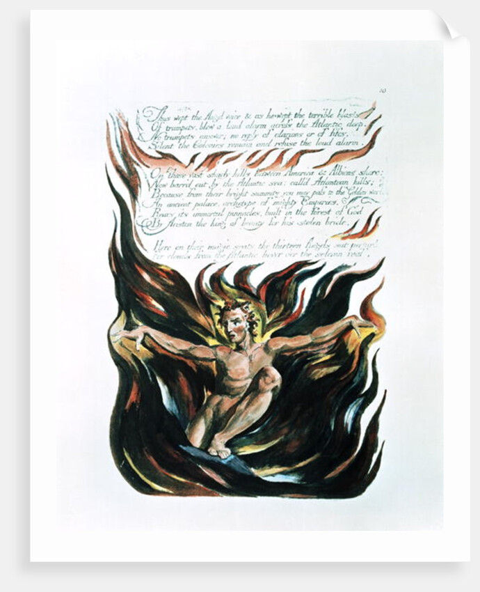 America a Prophecy by William Blake