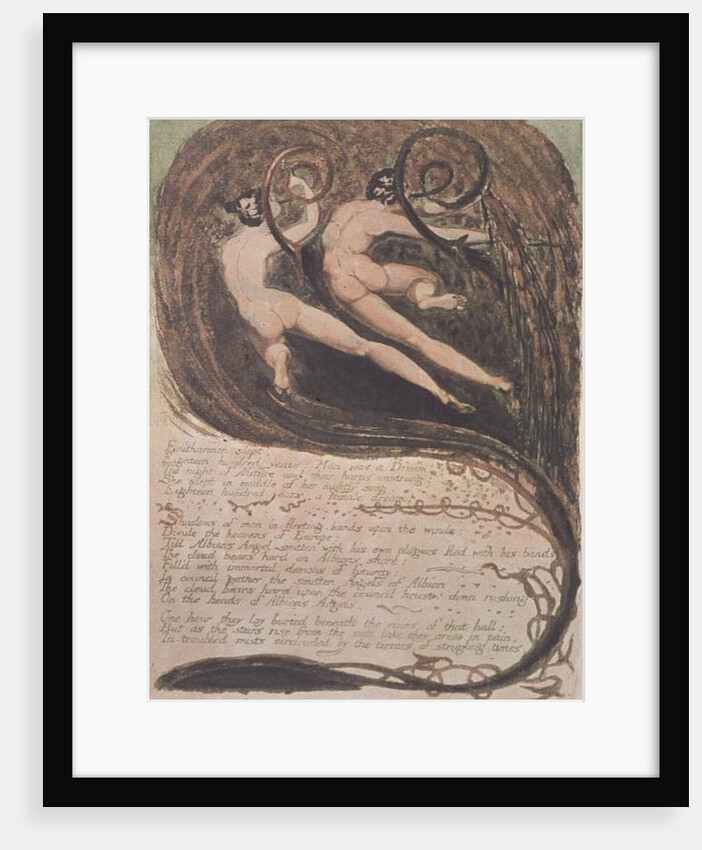 Europe a Prophecy; 'Entharmon slept', Mildews Blighting Ears of Corn, c.1794 by William Blake
