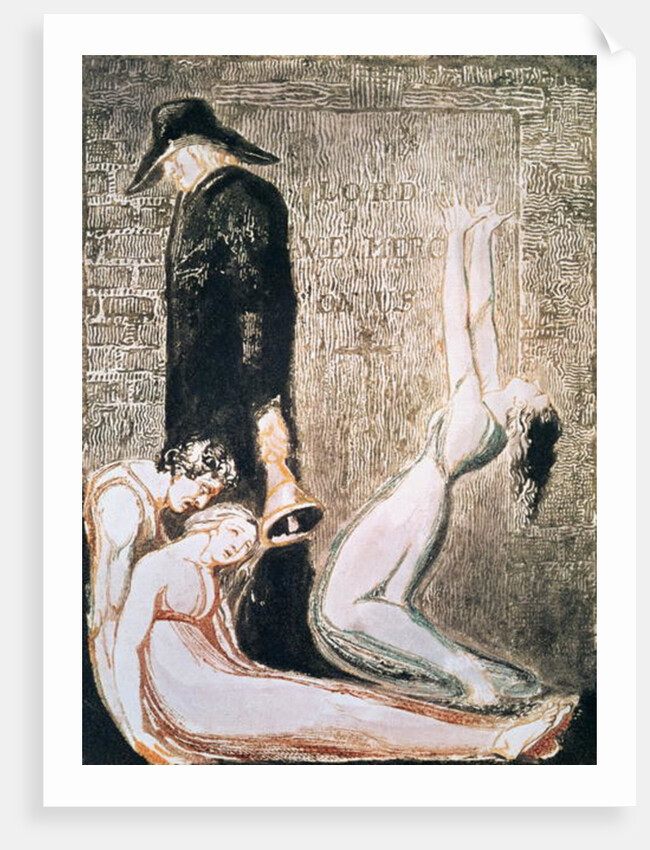 Europe a Prophecy; Plague, c.1794 by William Blake