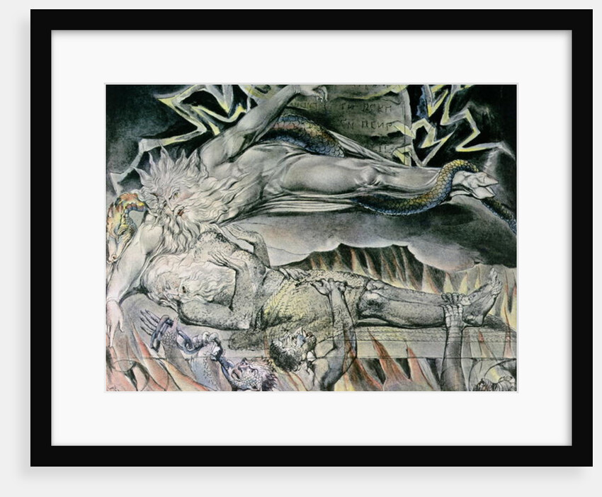 Job's Evil Dreams by William Blake