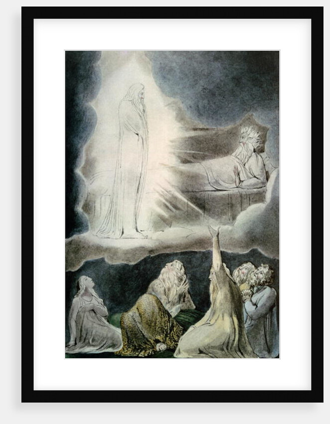 The Vision of Eliphaz, 1825 by William Blake