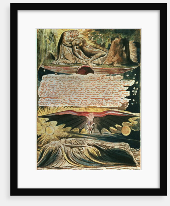 Jerusalem The Emanation of the Giant Albion: 'And One stood forth' by William Blake