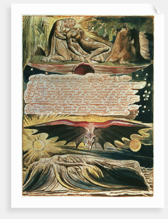 Jerusalem The Emanation of the Giant Albion: 'And One stood forth' by William Blake