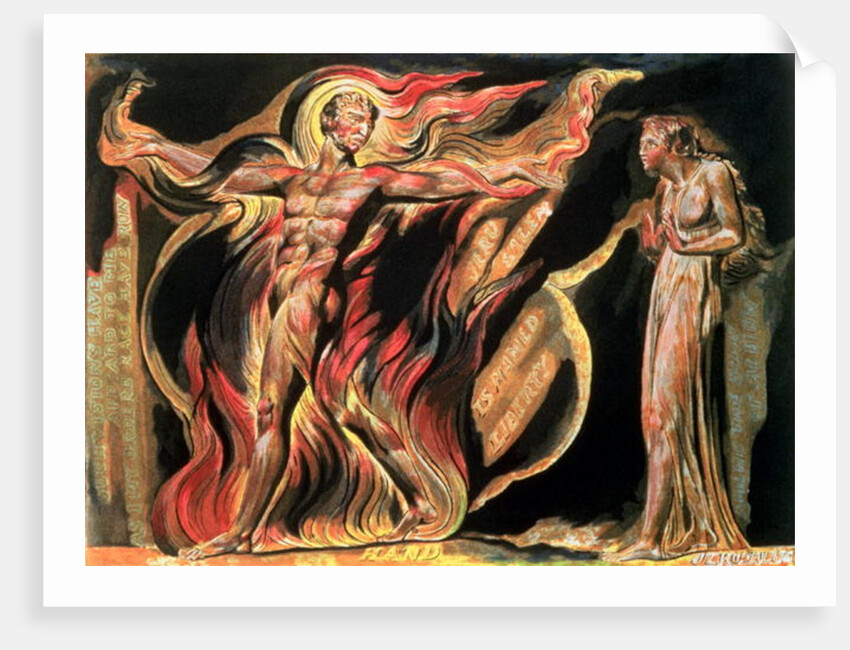 Jerusalem The Emanation of The Giant Albion; 'Such visions have appeared to me', 1804 by William Blake