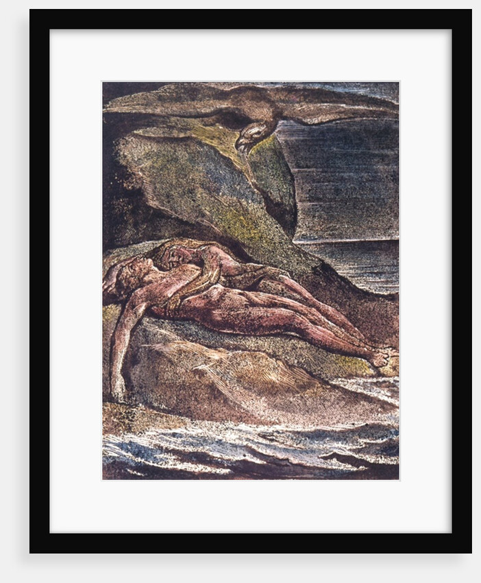 Milton a Poem: Albion on the rock, 1804 by William Blake