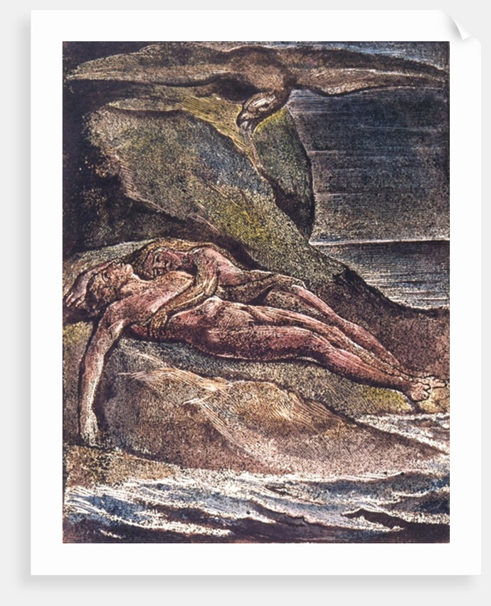 Milton a Poem: Albion on the rock, 1804 by William Blake