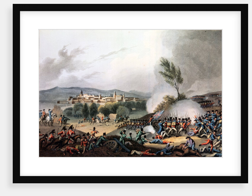 Battle of Vittoria, 21st June, 1813 by William (after) Heath