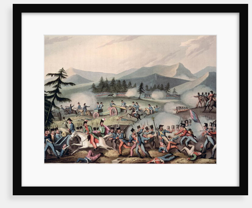 Battle of Barrosa, 5th March, 1811, etched by I. Clarke, aquatinted by M. Dubourg, 1811 by William Heath
