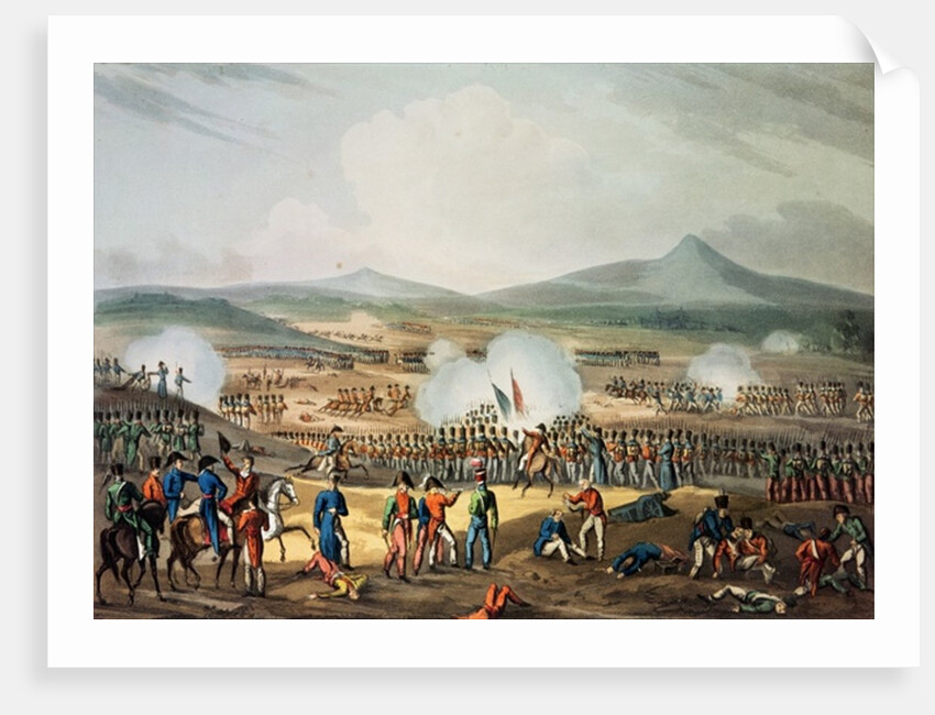 Battle of Fuentes D'Onoro, May 5th, 1811 by William Heath