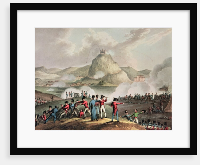 Siege of San Sebastian, July 1813 by William (after) Heath