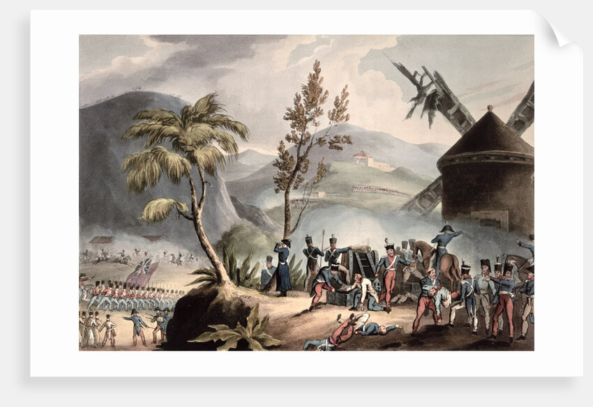 Battle of Roleia, August 17th, 1808 by William Heath