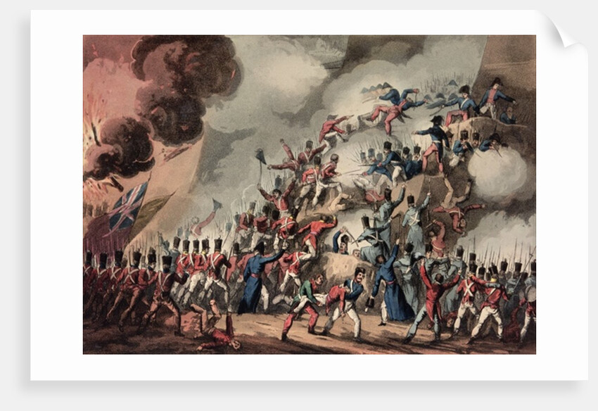 Storming of St. Sebastian, 31st August, 1813 by William Heath