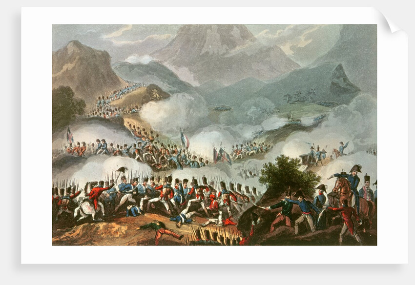 Battle of the Pyrenees, 28th July, 1813 by William Heath