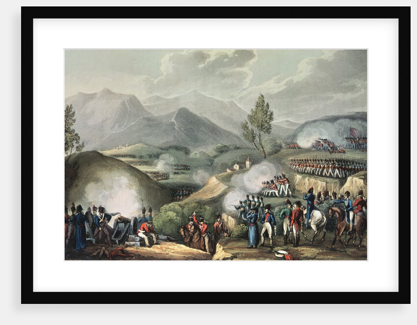 Battle of Salamonda, May 16th, 1809 by William (after) Heath
