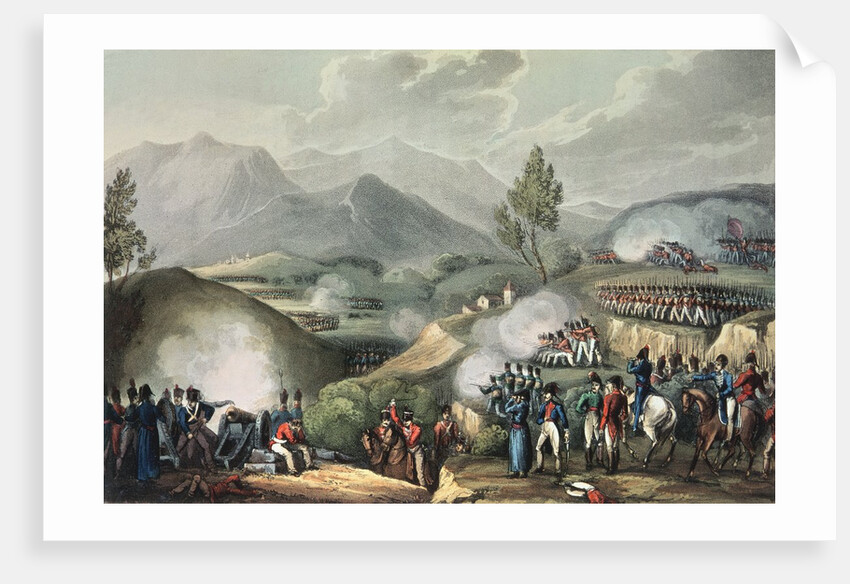 Battle of Salamonda, May 16th, 1809 by William (after) Heath
