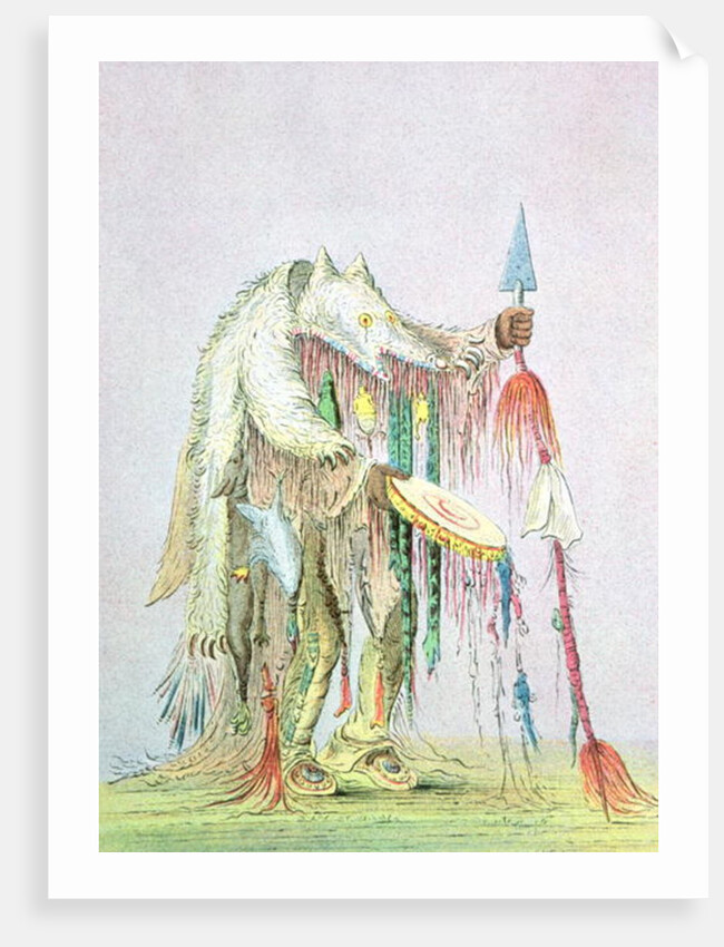 Blackfoot Medicine Man by George Catlin