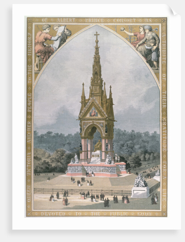 The Albert Memorial by Anonymous