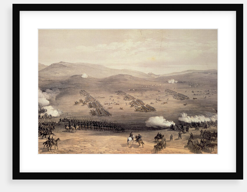 Charge of the Light Cavalry Brigade, 25th October 1854 by William 'Crimea' Simpson
