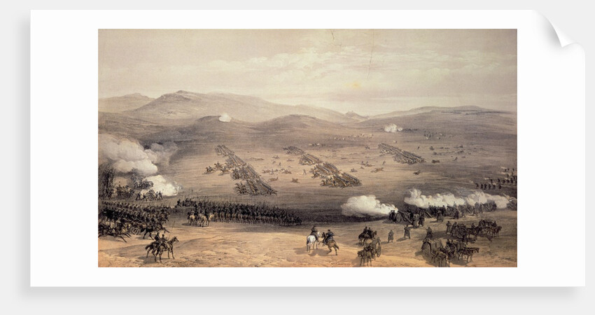 Charge of the Light Cavalry Brigade, 25th October 1854 by William 'Crimea' Simpson