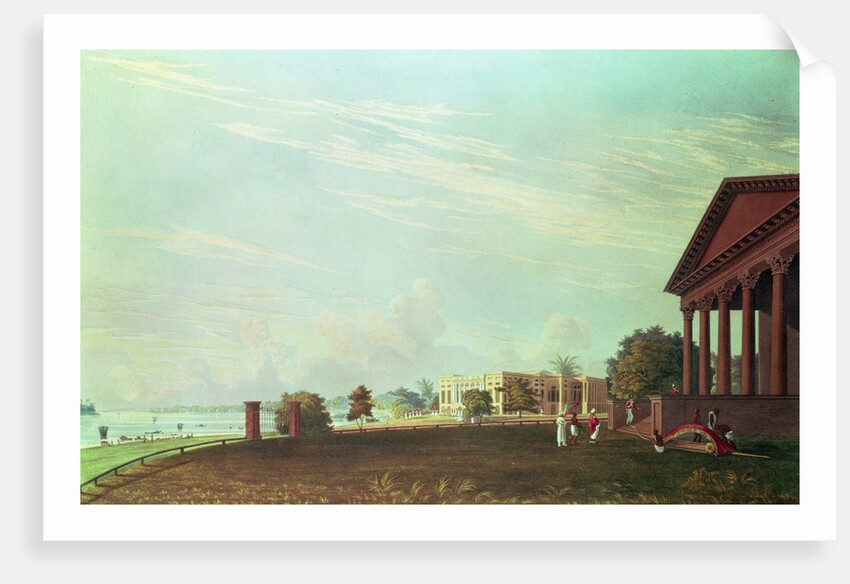 Barrackpore House, Calcutta by James Baillie Fraser