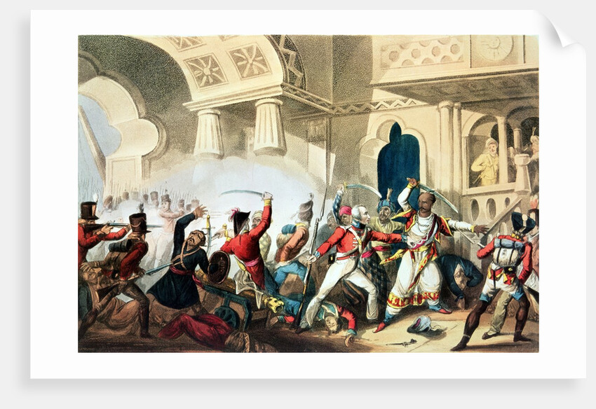 The Storming of Seringapatam, 4th May 1799 by William (after) Heath