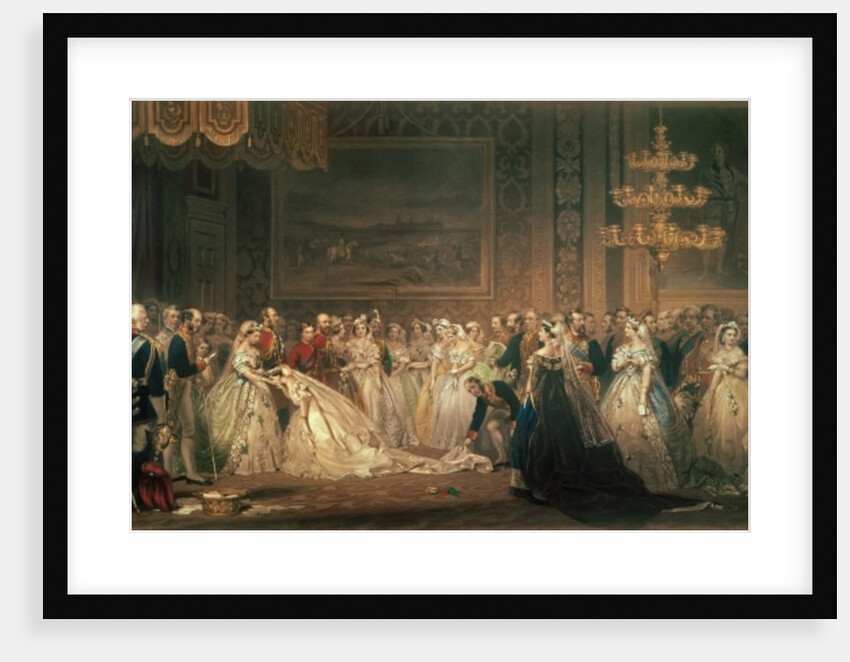 A Drawing Room at St. James's Palace in the reign of Queen Victoria by Jerry Barrett