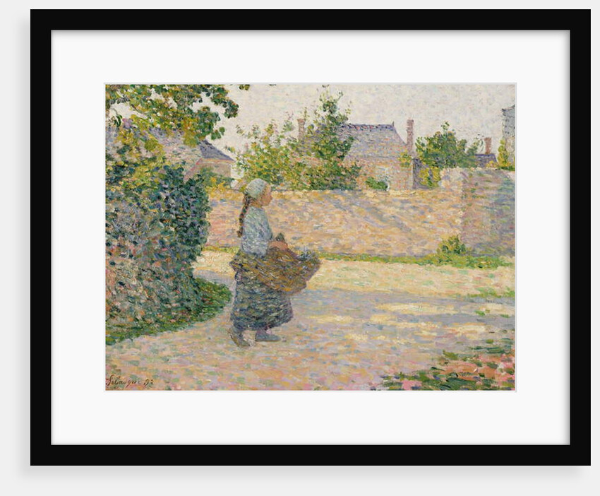 Peasant Girl Returning to the Village, 1893 by Henri Lebasque