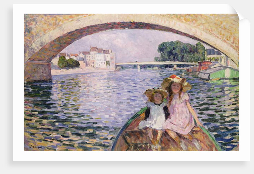 In the Boat, 1903 by Henri Lebasque