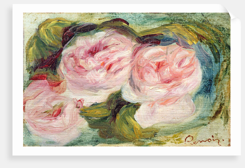 The Three Roses by Pierre Auguste Renoir