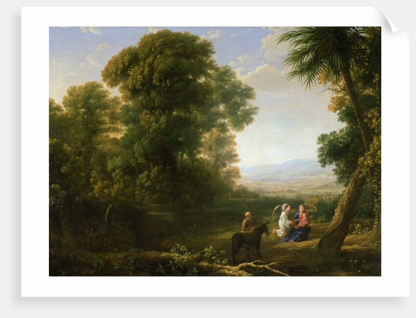 The Rest on the Flight into Egypt, 1635-6 by Claude Lorrain