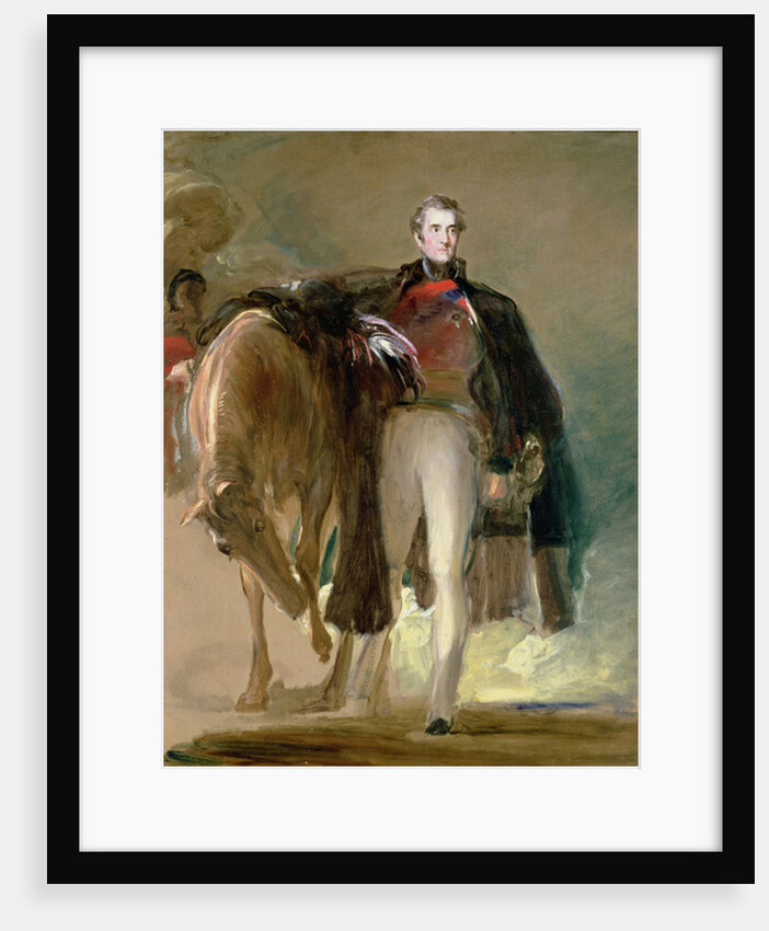 The Duke of Wellington and his Charger `Copenhagen' by David Wilkie