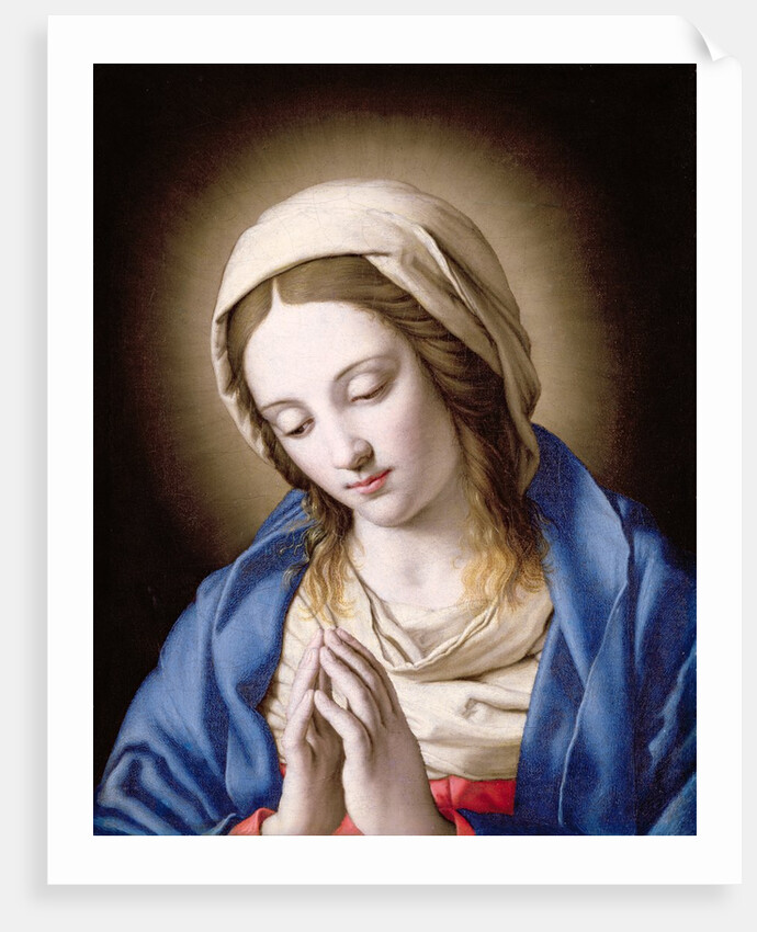 The Madonna Praying by Il Sassoferrato