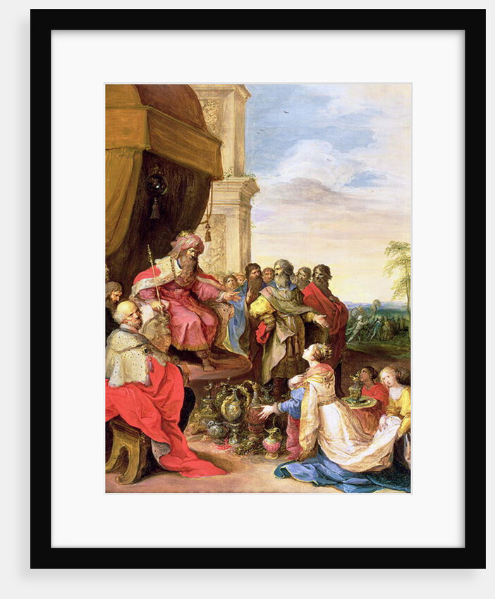 Solomon and the Queen of Sheba by Frans the Elder Francken
