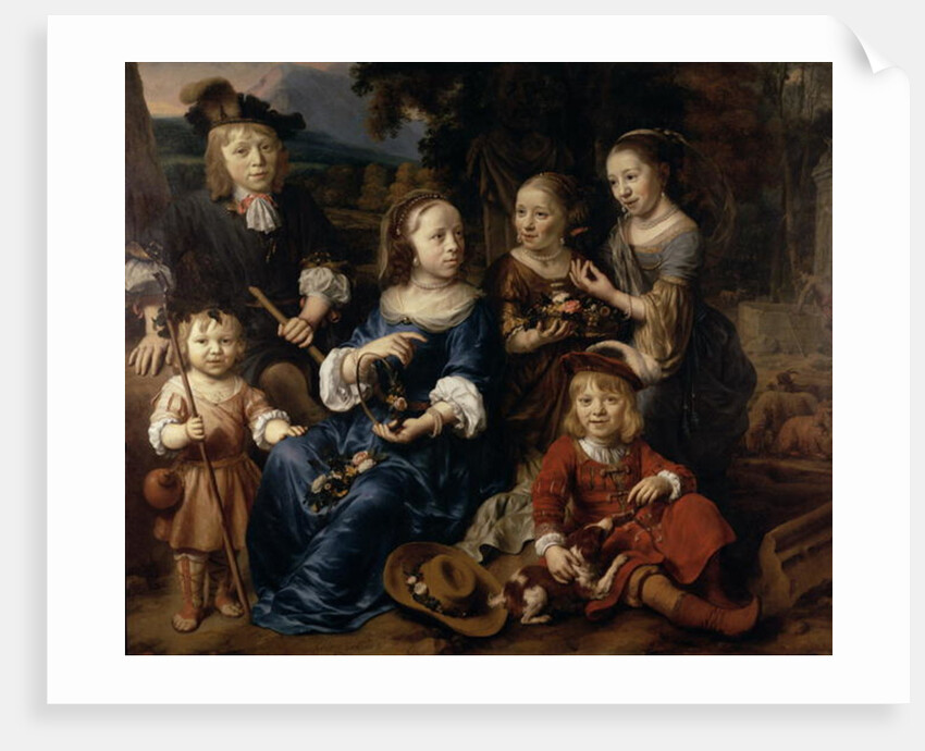 The Children of Altetus Tolling, 1667 by Gerbrandt van den Eeckhout