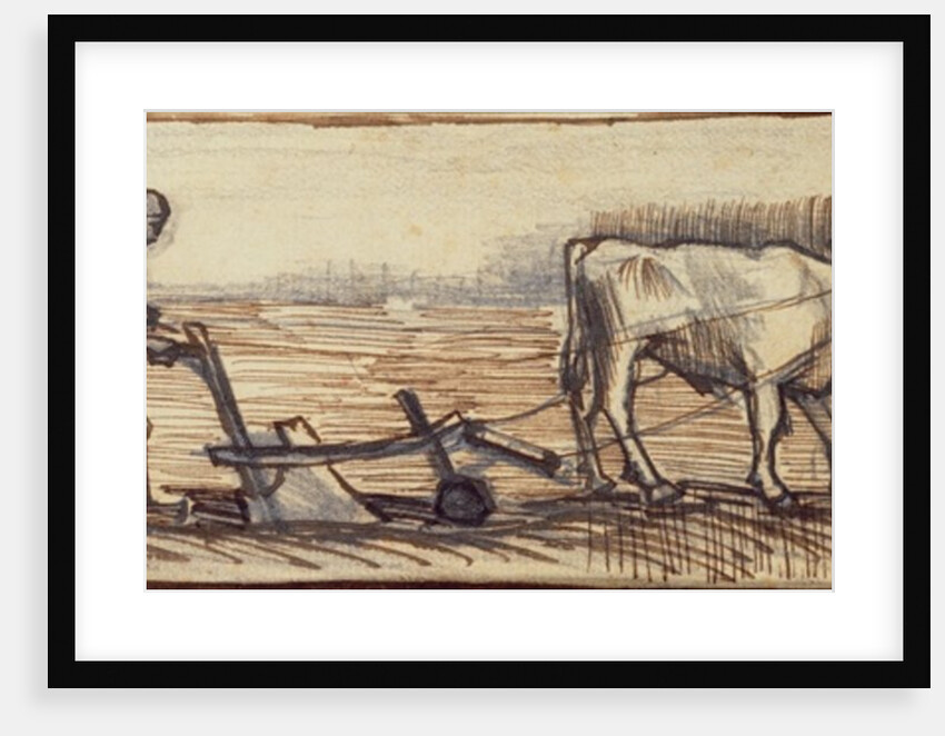 At the Plough by Vincent van Gogh