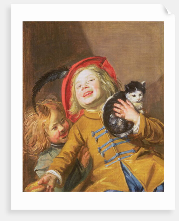 Laughing Children with a Cat, 1629 by Judith Leyster