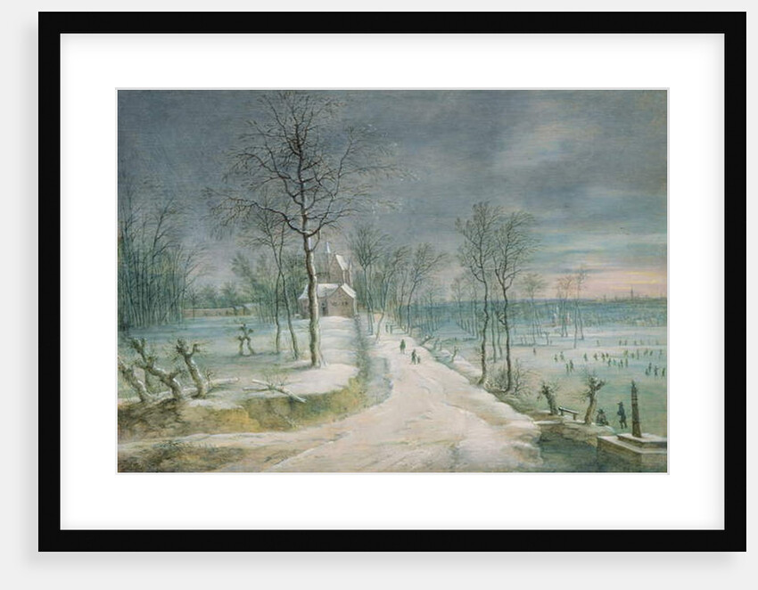 Winter Landscape by Lucas van Uden