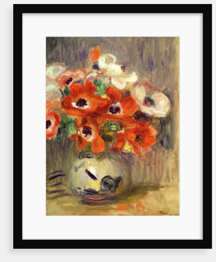 Anemones by Pierre Auguste Renoir