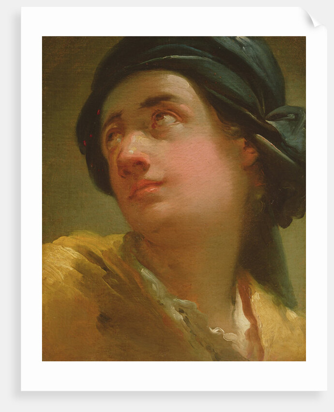 Study of the head of a youth by Ubaldo Gandolfi